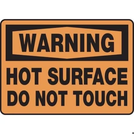 Accuform OSHA WARNING Safety Sign HOT SURFACE MWLD306VP